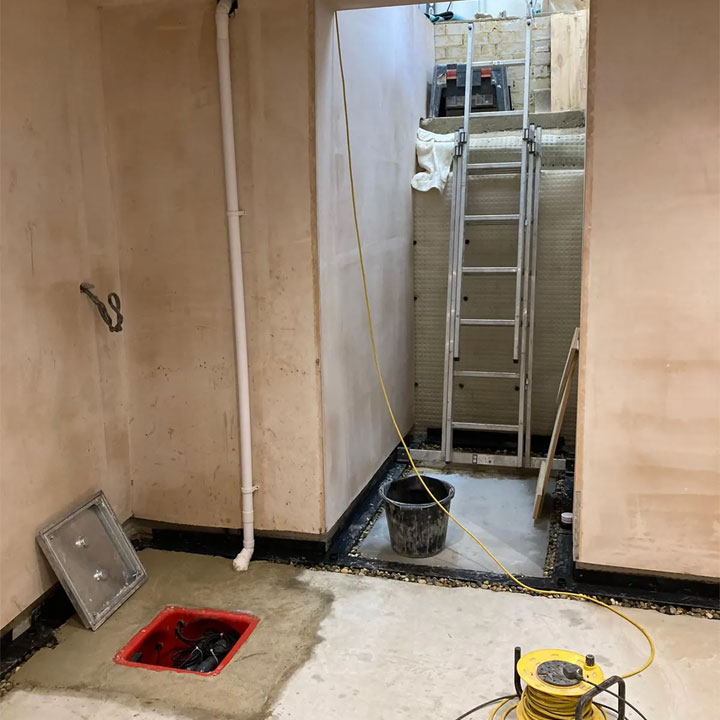 Dry-Lined Cavity Membrane & Dual Pump Station
