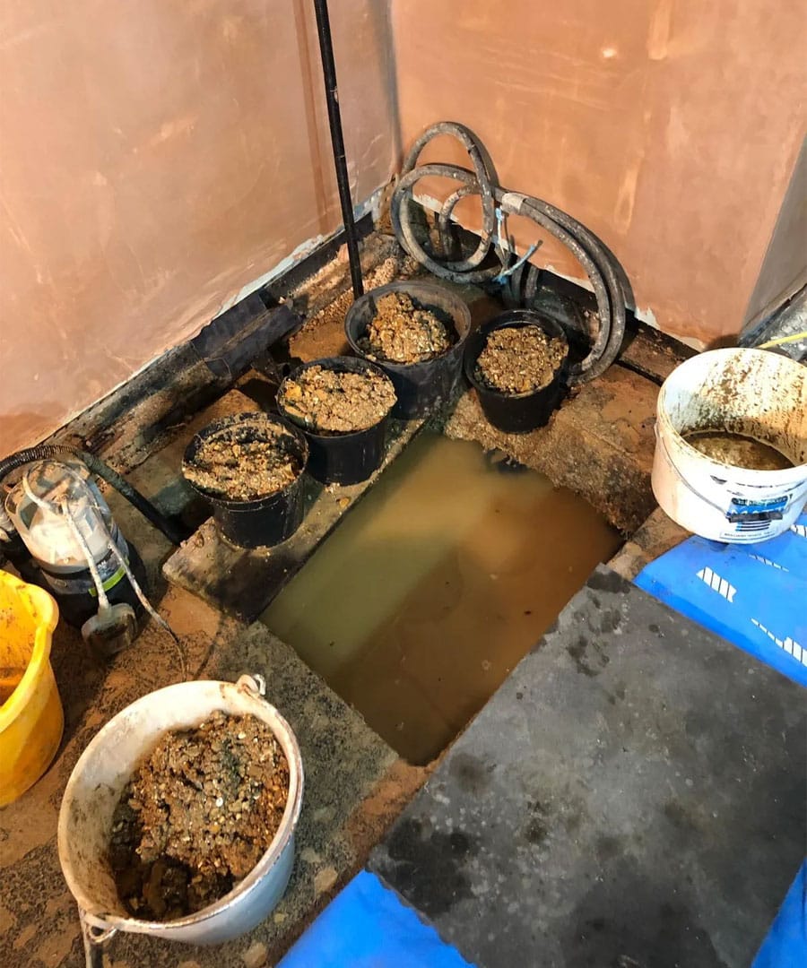 Tanking Slurry Wall Waterproofing Application