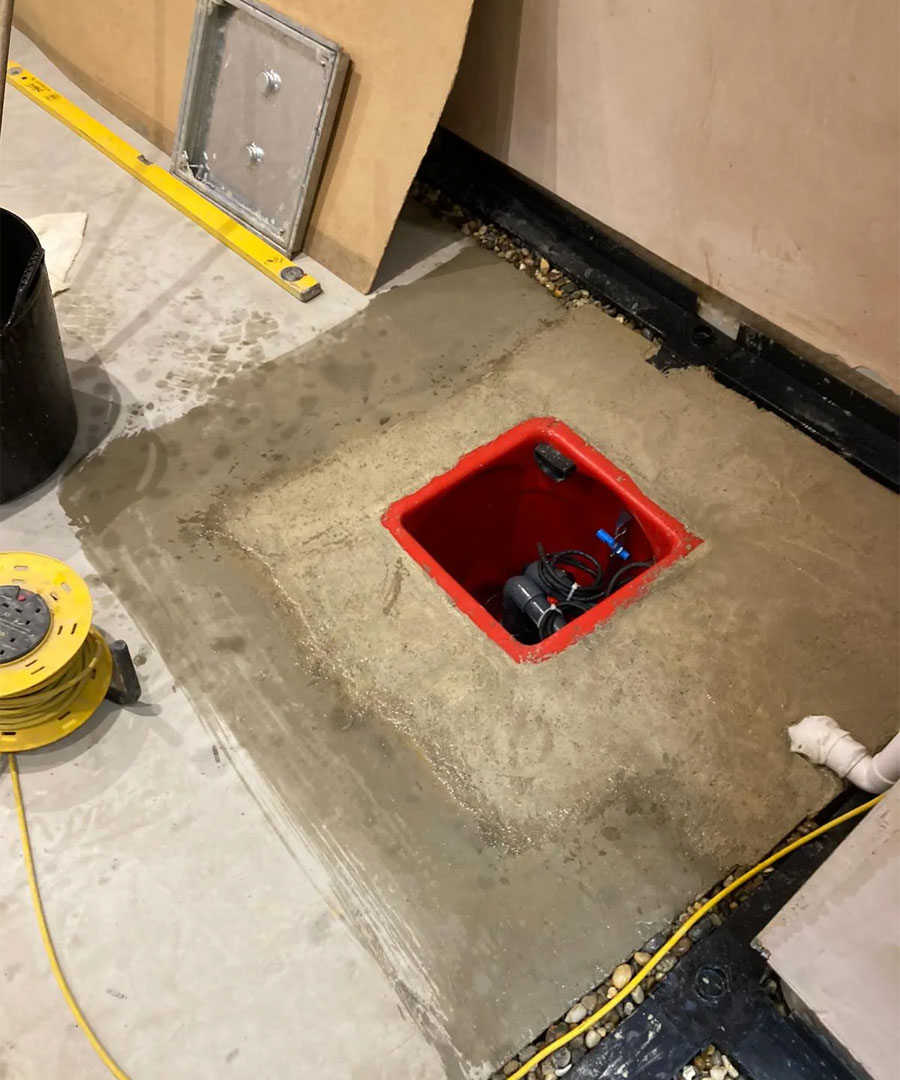 Dual Submersible Sump Pump Station